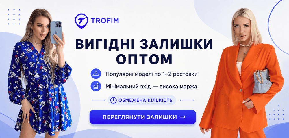 Високоприбуткові залишки оптом 💙